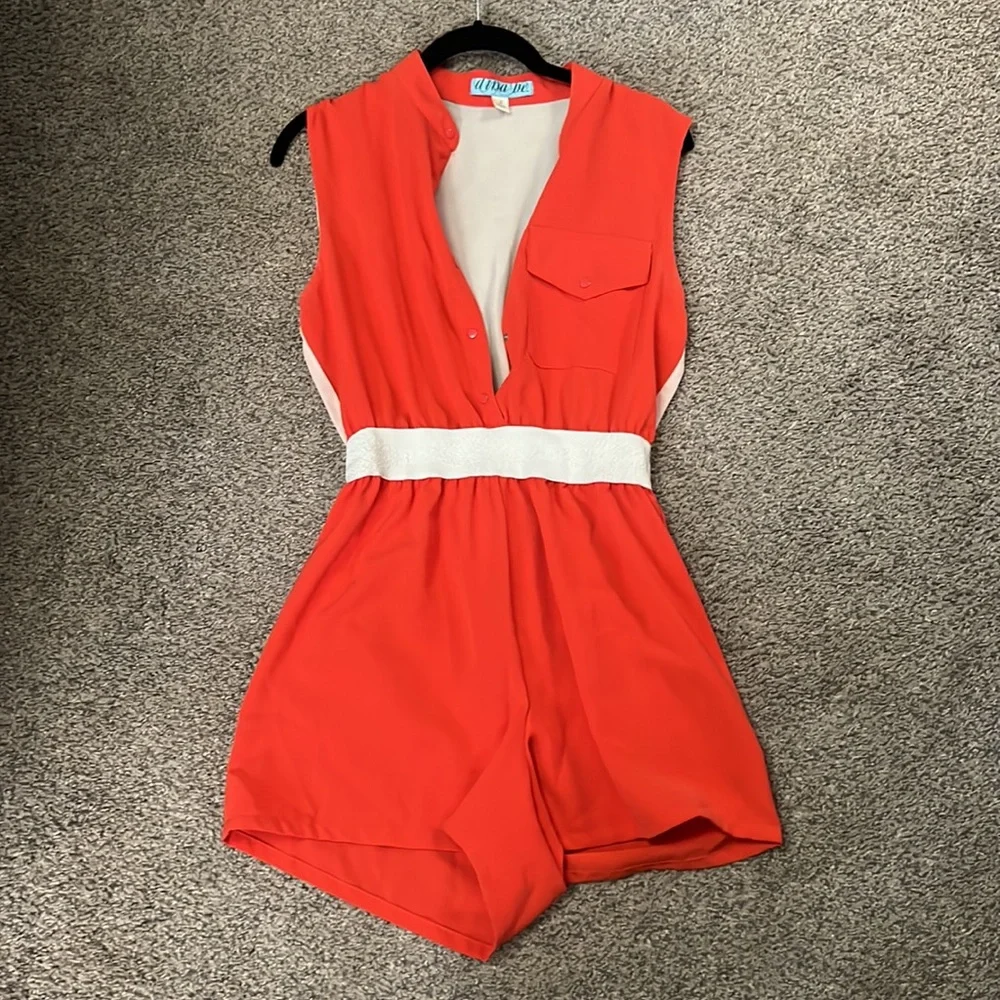 Orange romper - Picture 2 of 5